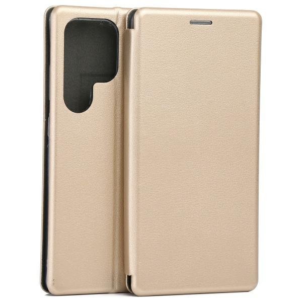 Beline Etui Book Magnetic Samsung S25    Ultra złoty/gold