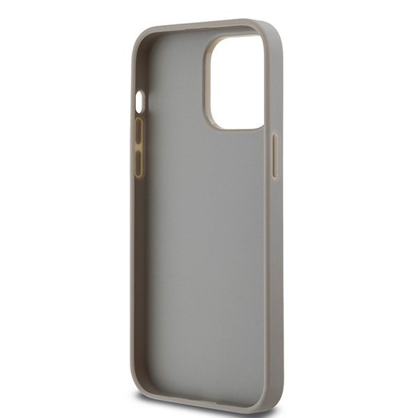 DKNY DKHCP14XPRTHSLE iPhone 14 Pro Max6.7&quot; beżowy/beige hardcase Leather Mono Stripe & Metal Logo