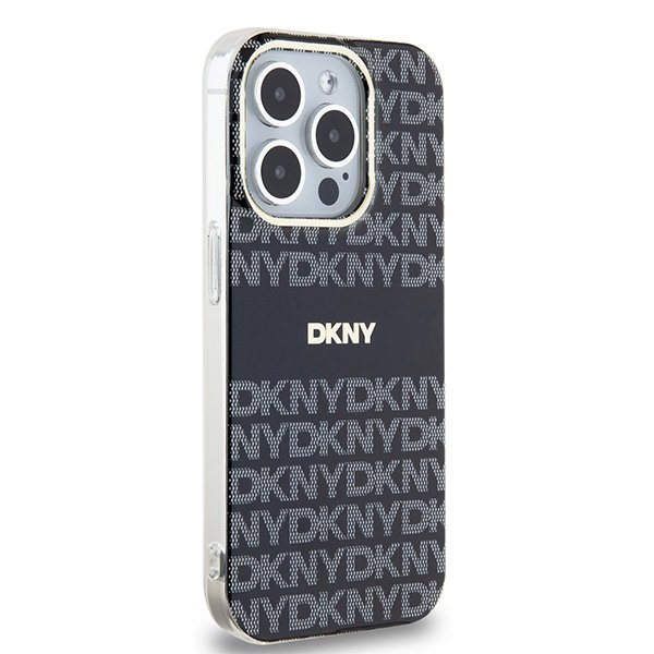 DKNY DKHMP13XHRHSEK iPhone 13 Pro Max6.7&quot; czarny/black hardcase IML Mono & Stripe MagSafe