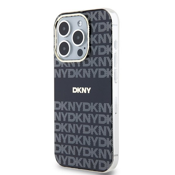 DKNY DKHMP14XHRHSEK iPhone 14 Pro Max6.7&quot; czarny/black hardcase IML Mono & Stripe MagSafe