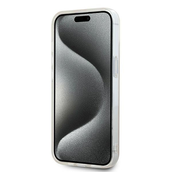 DKNY DKHMP15SHCPTSP iPhone 15 / 14 / 136.1&quot; różowy/pink hardcase IML Checkered Mono Pattern & Printed Stripes MagSafe