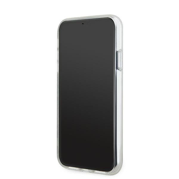 DKNY DKHMN61HCPTSE iPhone 11 / Xr6.1&quot; beżowy/beige hardcase IML Checkered Mono Pattern & Printed Stripes MagSafe