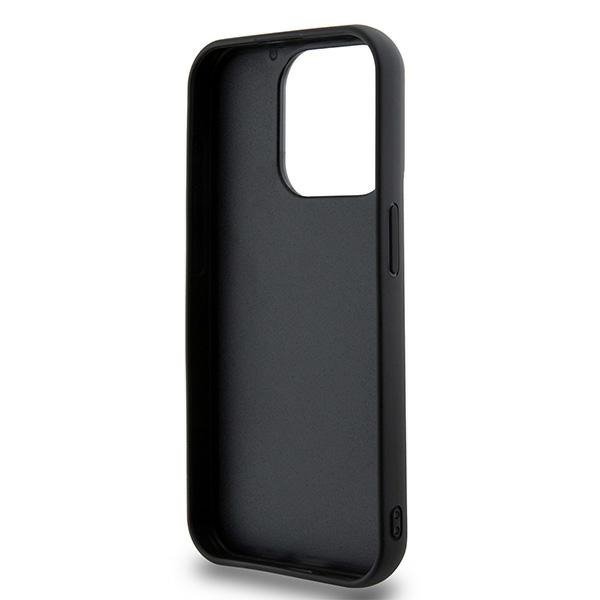 DKNY DKHCP15X3DRPWK iPhone 15 Pro Max6.7&quot; czarny/black hardcase 3D Rubber Repeat Pattern