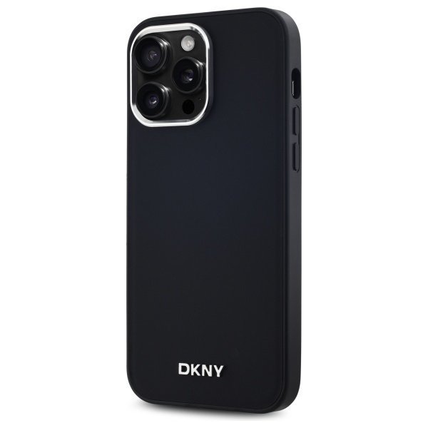 DKNY DKHMP14XPSCMCLK iPhone 14 ProMax 6.7&quot; czarny/black hardcase Plain Logo MagSafe