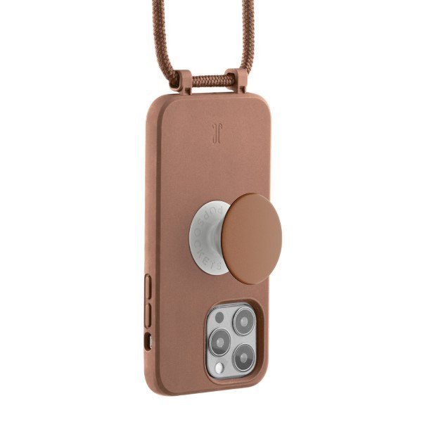 Etui JE PopGrip iPhone 13 Pro Max 6,7&quot; brązowy/brown sugar 30139 AW/SS23 (Just Elegance)