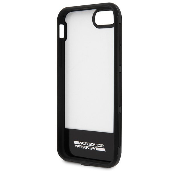 Ferrari Hardcase FEHCP7BISBK iPhone 7/8/SE 2020 / SE 2022  transparent black