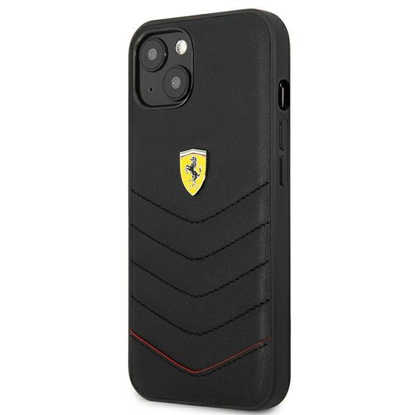 Ferrari FEHCP13SRQUK iPhone 13 mini 5,4&quot; czarny/black hardcase Off Track Quilted