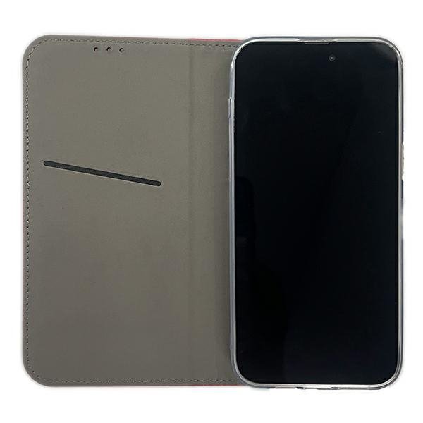 Etui Smart Magnet book Samsung A04s A047 czerwony/red