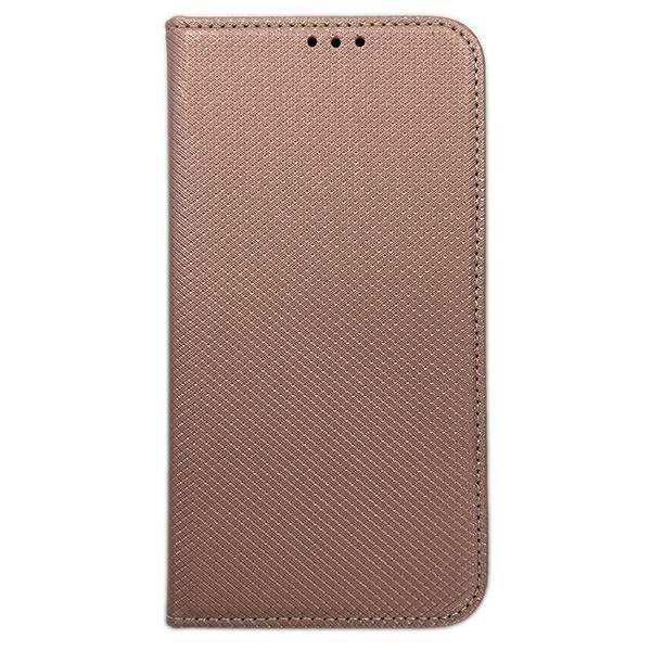 Etui Smart Magnet book Samsung A05 różowo złoty/rose gold