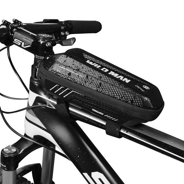 WILDMAN Etui/sakwa na ramę roweru E5S 1L uchwyt rowerowy czarna/black