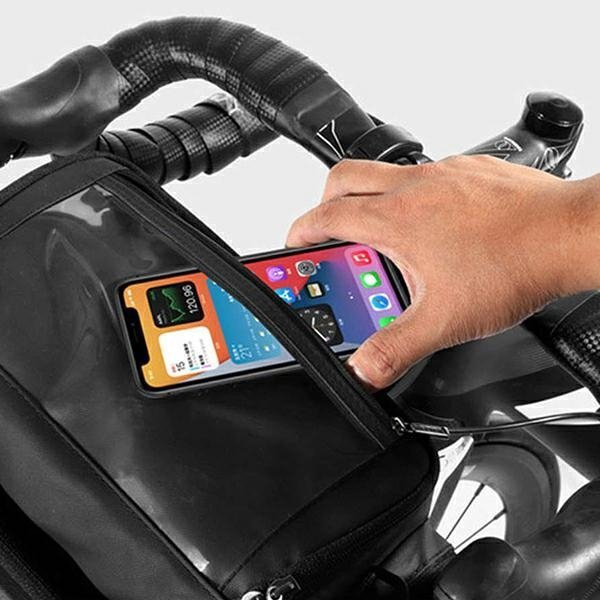 WILDMAN Torba na ramę roweru GS6 3L      uchwyt rowerowy czarna/black