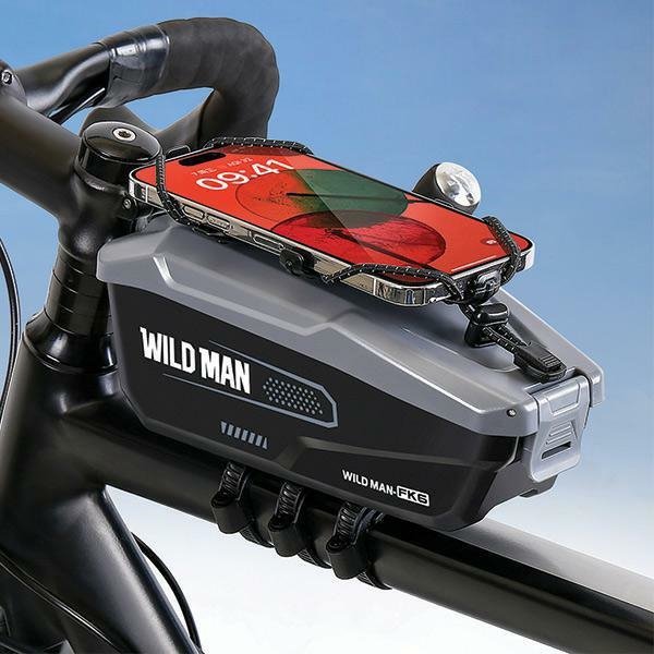 WILDMAN Etui/uchwyt na rower FK6sakwa na ramę szaro-czarna/grey-black