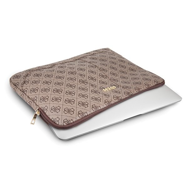 Guess Sleeve GUCS134GB 13&quot; brązowy /brown 4G UPTOWN
