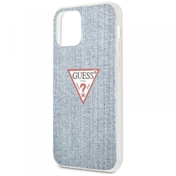 Guess GUHCP12LPCUJULLB iPhone12 Pro Max 6,7&quot;  niebieski/light blue hardcase Jeans Collection