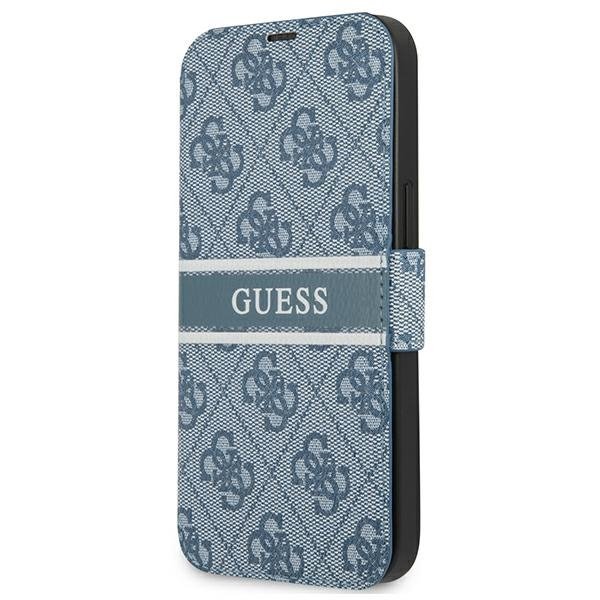 Guess GUBKP13S4GDBL iPhone 13 mini 5,4&quot; niebieski/blue book 4G Stripe