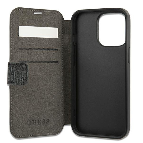 Guess GUBKP13L4GMGGR iPhone 13 Pro / 136,1&quot; szary/grey book 4G Big Metal Logo