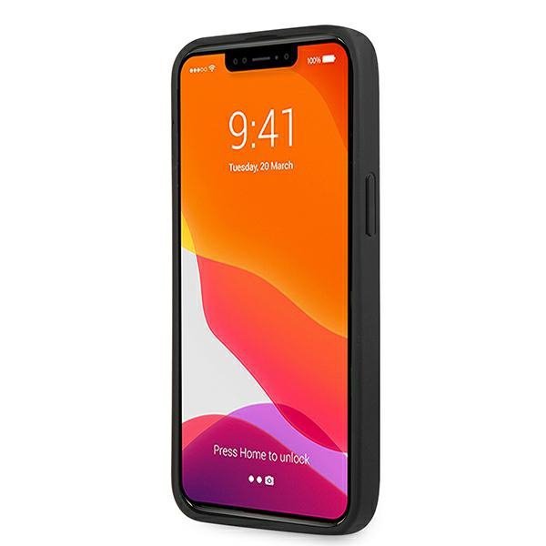 Guess GUHCP13L4GMRGR iPhone 13 Pro / 13 6,1&quot; szary/grey hardcase 4G with ring stand