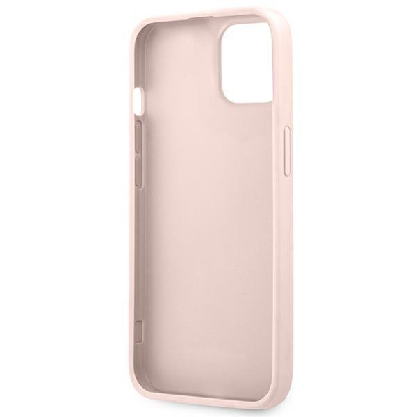 Guess GUHCP13M4GMGPI iPhone 13 / 14 / 156.1&quot; różowy/pink hardcase 4G Big Metal Logo