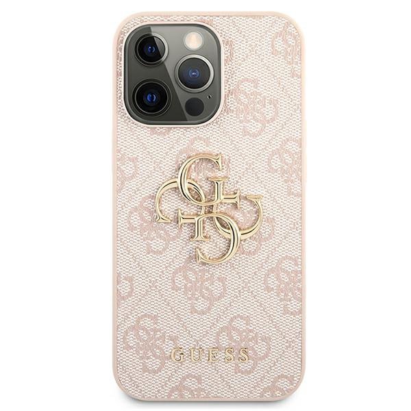Guess GUHCP13X4GMGPI iPhone 13 Pro Max6,7&quot; różowy/pink hardcase 4G Big Metal Logo