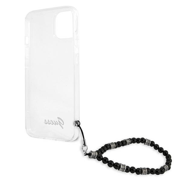 Guess GUHCP13MKPSBK iPhone 13 / 14 / 156.1&quot; Transparent hardcase Black Pearl