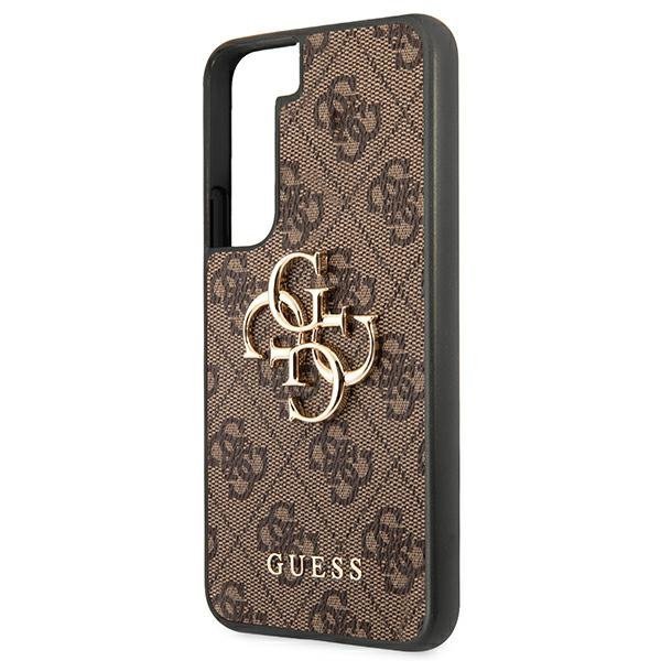 Guess GUHCS22S4GMGBR S901 S22brązowy/brown hardcase 4G Big Metal Logo