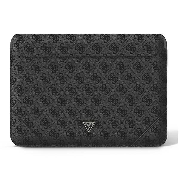 Guess Sleeve GUCS14P4TK 14&quot;czarny/black 4G Uptown Triangle logo