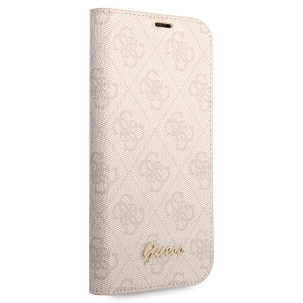 Guess GUBKP14XHG4SHP iPhone 14 Pro Max6,7&quot; różowy/pink book 4G Vintage Gold Logo