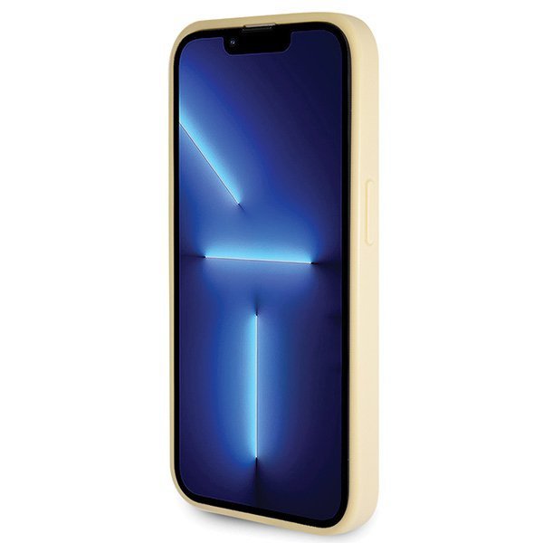 Guess GUHCP14LHG4SGD iPhone 14 Pro 6.1&quot; złoty/gold hardcase Glitter Script Big 4G
