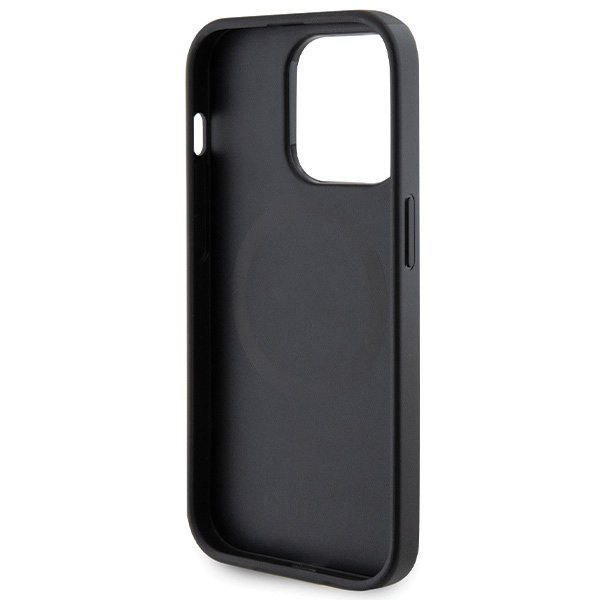 Guess GUHMP14LPSAHMCK iPhone 14 Pro 6.1&quot; czarny/black hardcase Saffiano MagSafe