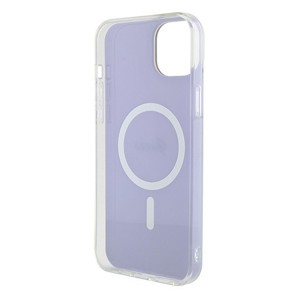 Guess GUHMP15MHITSU iPhone 15 Plus / 14 Plus 6.7&quot; fioletowy/purple hardcase IML Iridescent MagSafe