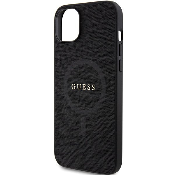 Guess GUHMP15MPSAHMCK iPhone 15 Plus / 14 Plus 6.7&quot; czarny/black hardcase Saffiano MagSafe