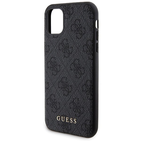Zestaw Guess GUBPM5N614GEMGK iPhone11 6.1&quot; hardcase + Powerbank 5000mAh MagSafe czarny/black 4G Metal Logo