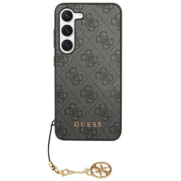 Guess GUHCS24SGF4GGR S24 S921 czarny/black hardcase 4G Charms Collection