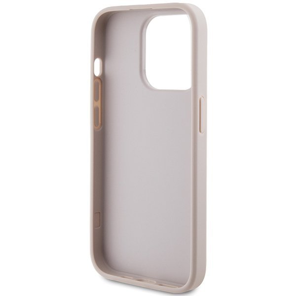 Guess GUHCP15LG4GLPI iPhone 15 Pro 6.1&quot; różowy/pink hardcase 4G Stripe Collection