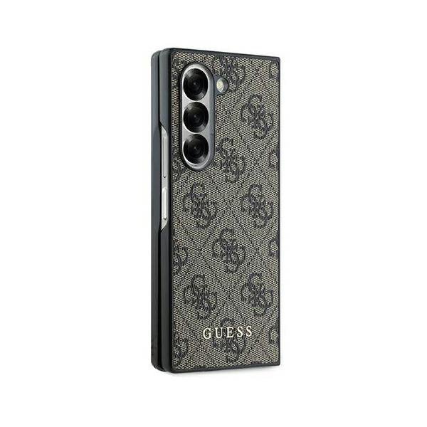 Guess GUHCZFD6GF4GBR Z Fold6 F956brązowy/brown 4G