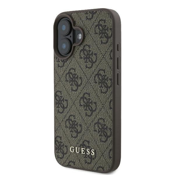 Guess GUHCP16MG4GFBR iPhone 16 Plus 6.7&quot; brązowy/brown hardcase 4G Classic