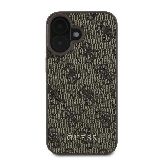 Guess GUHCP16MG4GFBR iPhone 16 Plus 6.7&quot; brązowy/brown hardcase 4G Classic