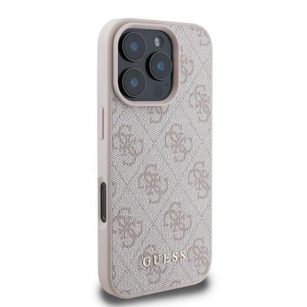 Guess GUHCP16XG4GFPI iPhone 16 Pro Max 6.9&quot; różowy/pink hardcase 4G Classic