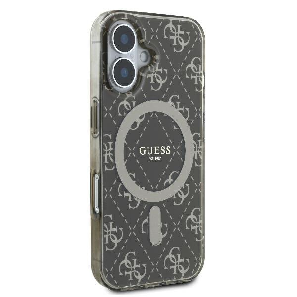 Guess GUHMP16SH4DTEW iPhone 166.1&quot; brązowy/brown hardcase IML 4G Background MagSafe