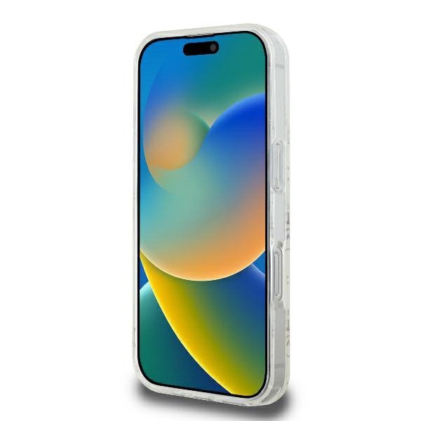 Guess GUHMP16LH4DTEH iPhone 16 Pro6.3&quot; biały/white hardcase IML 4G Background MagSafe
