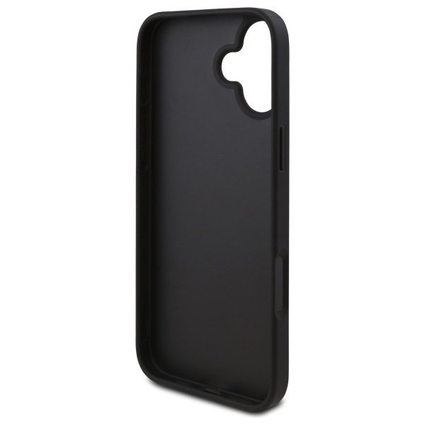 Guess GUHCP16SPG4GPK iPhone 16 6.1&quot; czarny/black hardcase New 4G Triangle