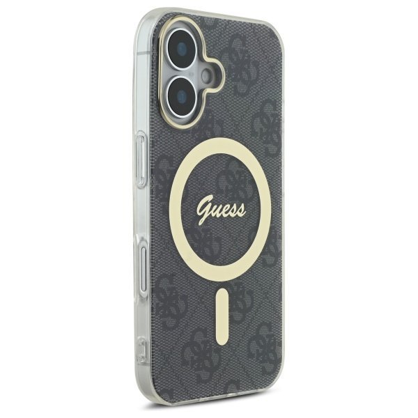 Guess GUHMP16SH4STK iPhone 166.1&quot; czarny/black hardcase IML 4G MagSafe