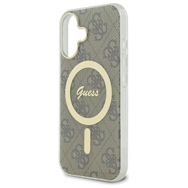 Guess GUHMP16MH4STW iPhone 16 Plus 6.7"  brązowy/brown hardcase IML 4G MagSafe