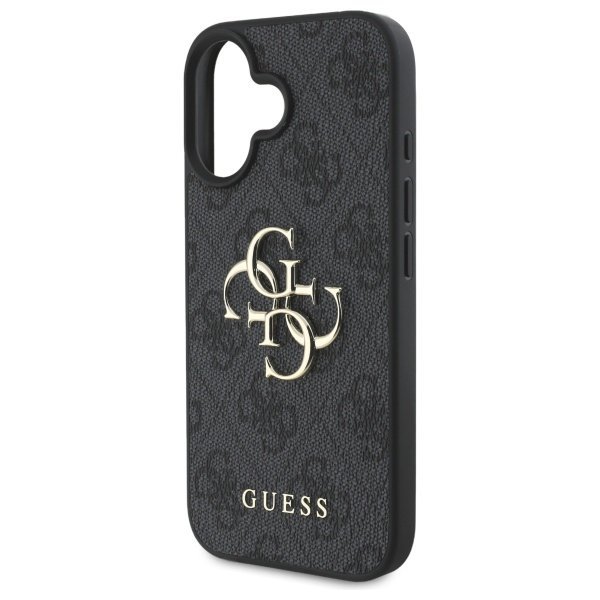 Guess GUHCP16M4GMGGR iPhone 16 Plus 6.7&quot; czarny/black hardcase 4G Big Logo