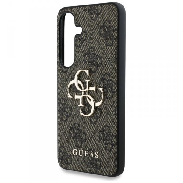 Etui Guess Big 4G Logo Classic Logo do   Samsung Galaxy S25 brązowy