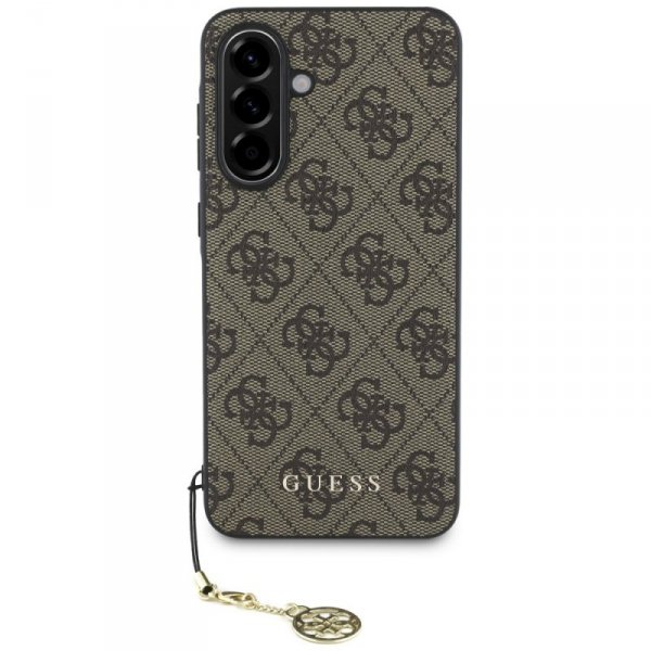 Etui Guess 4G Charms Collection do       Samsung Galaxy A56 brązowy