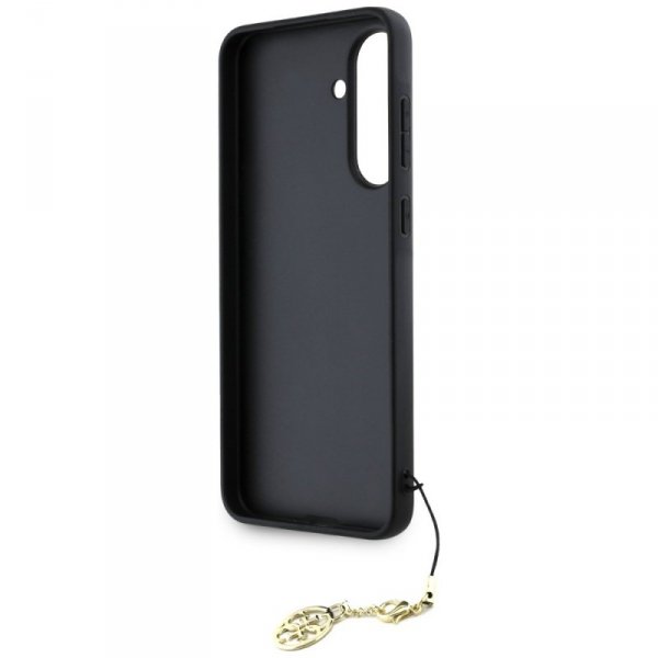 Etui Guess 4G Charms Collection do       Samsung Galaxy A56 czarny