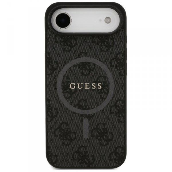 Etui Guess 4G Ring Classic Logo MagSafe  do iPhone Air czarny