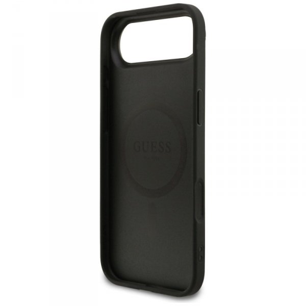 Etui Guess 4G Ring Classic Logo MagSafe  do iPhone Air czarny