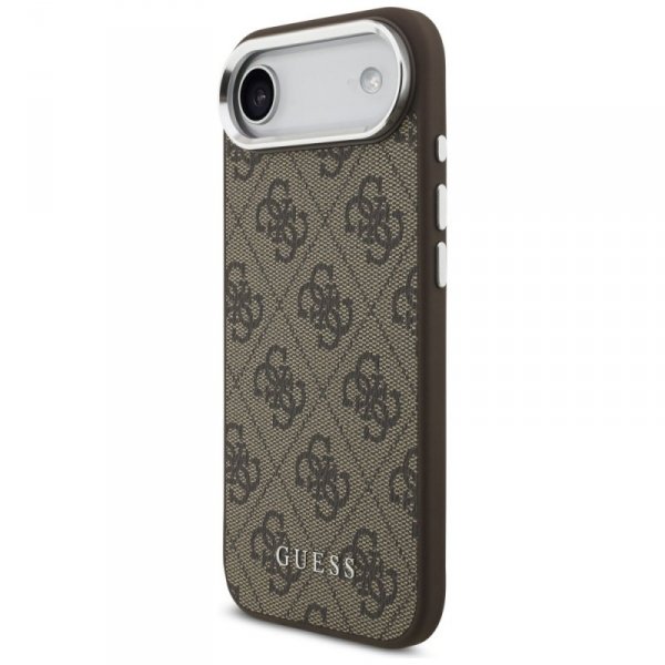 Etui Guess 4G Classic Logo MagSafe do    iPhone Air brązowy